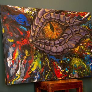 Eye of a dragon