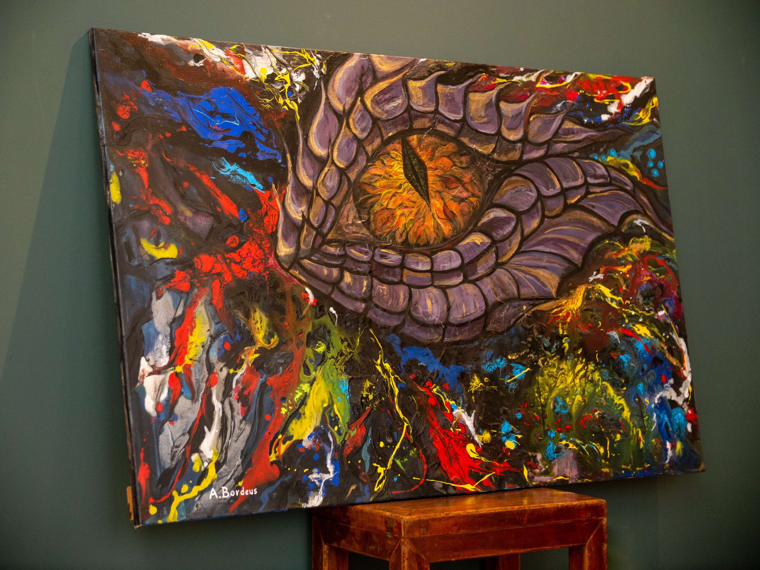 Eye of a dragon