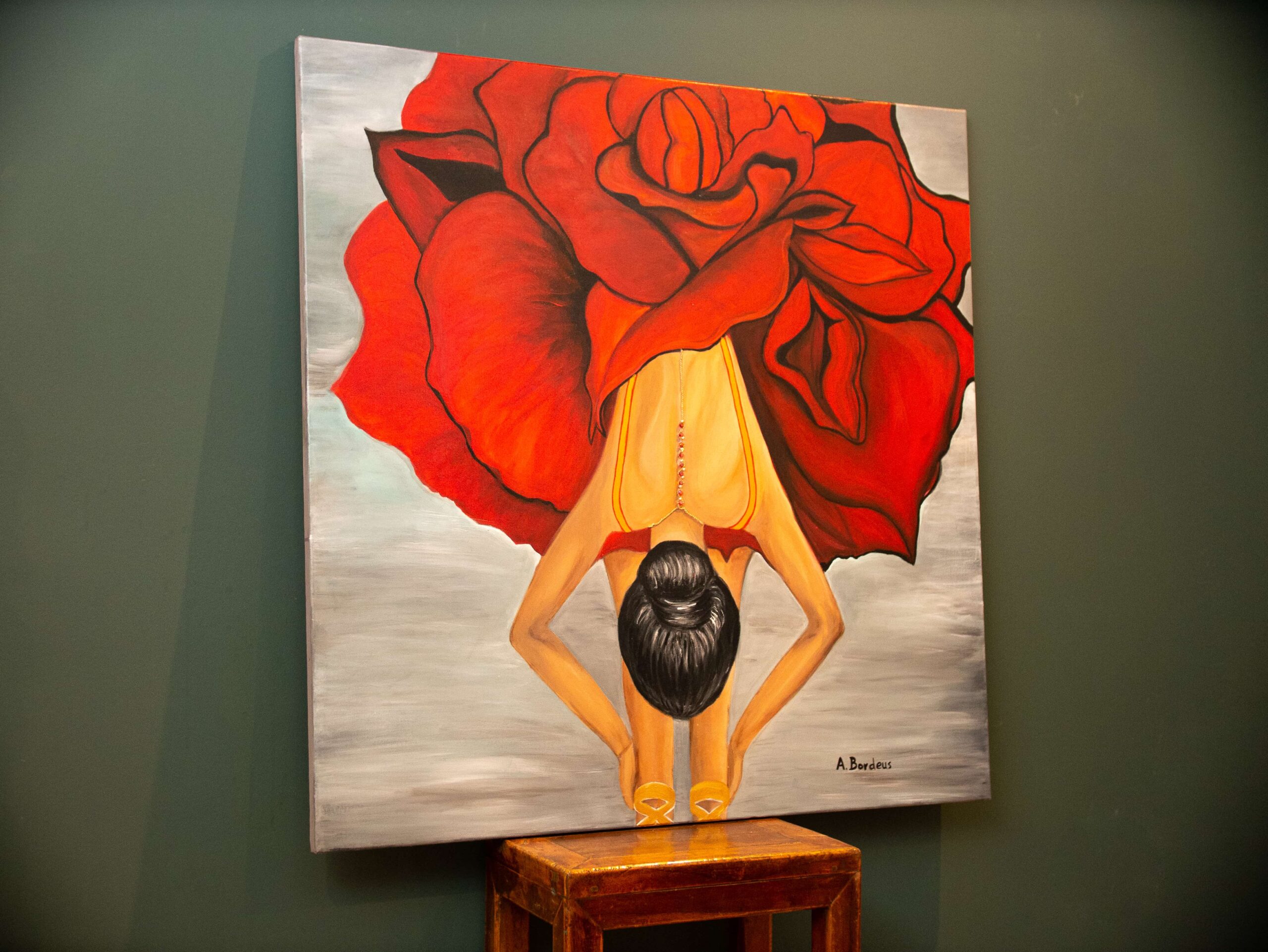 Red rose ballet